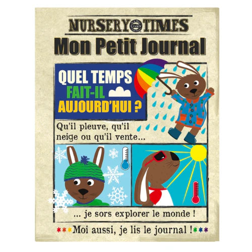 Livre en tissu | Météo