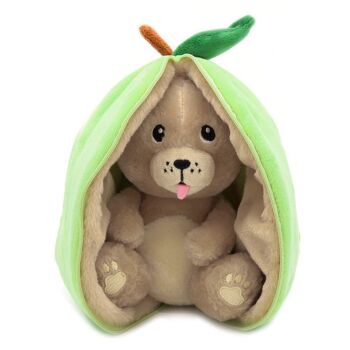 FLIPETZ - Peluche Rocket le chien / Pomme