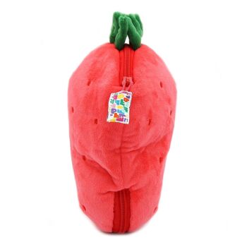 FLIPETZ - Peluche Violet la Chouette/ Fraise