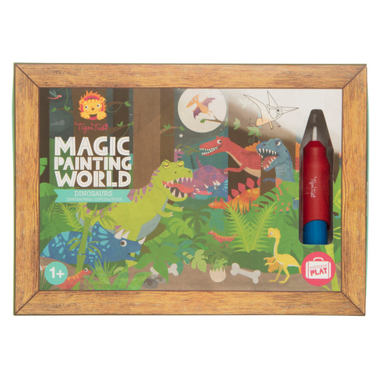 Magic painting world Dinosaure